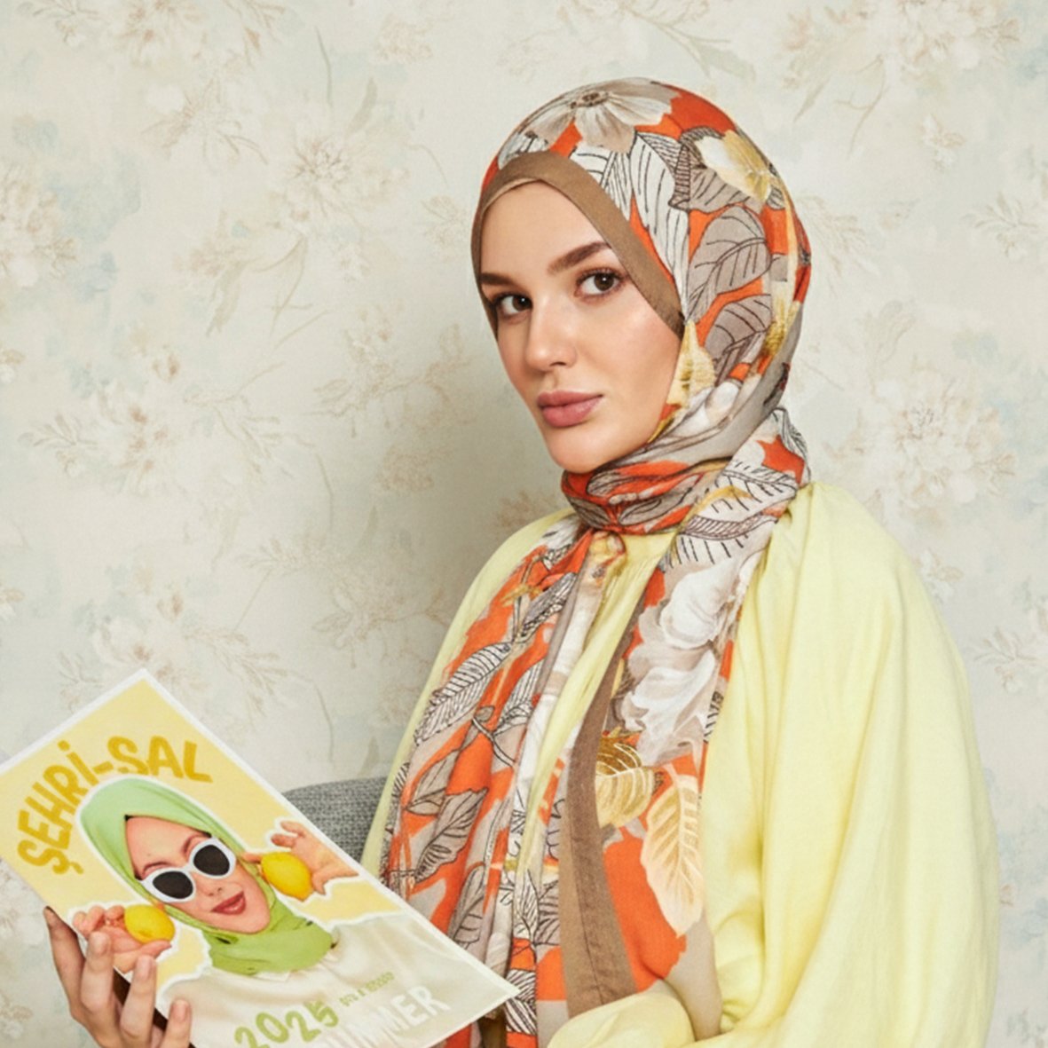 6092 - Cupro Vual Şal