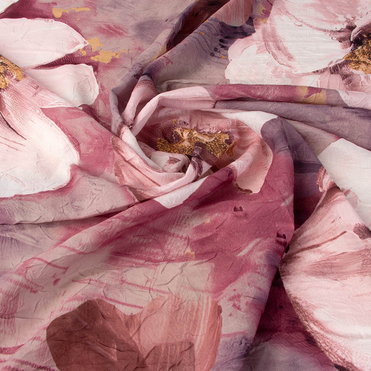 6129 - Bambu Kraş Baskılı Şal