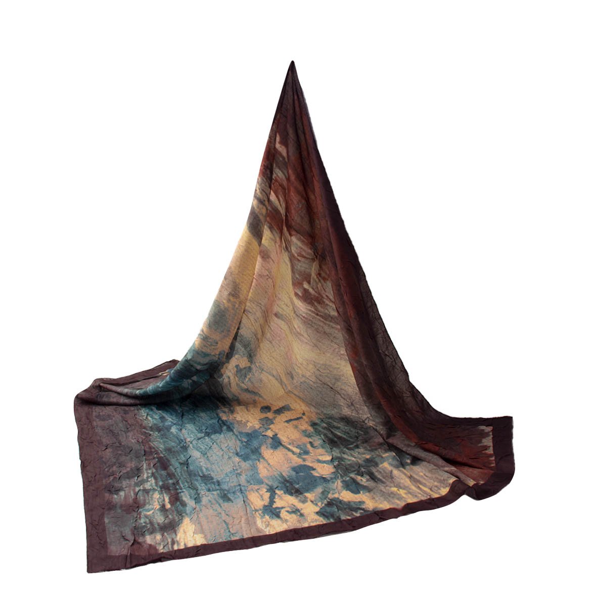 6163 - Bambu Kraş Baskılı Eşarp