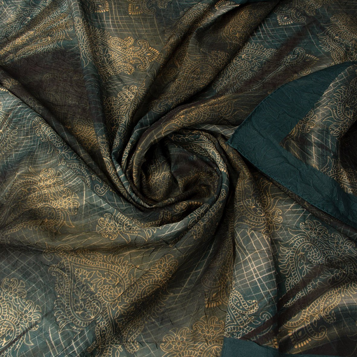 6199 - Bambu Kraş BaskılıŞal