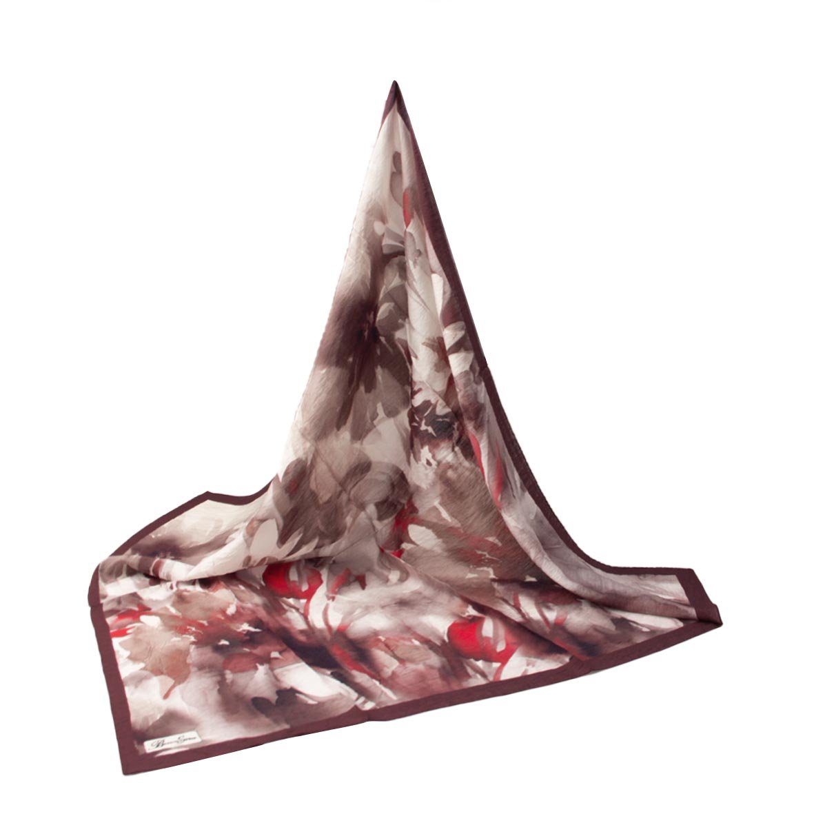 6220 - Naturel Desenli Eşarp