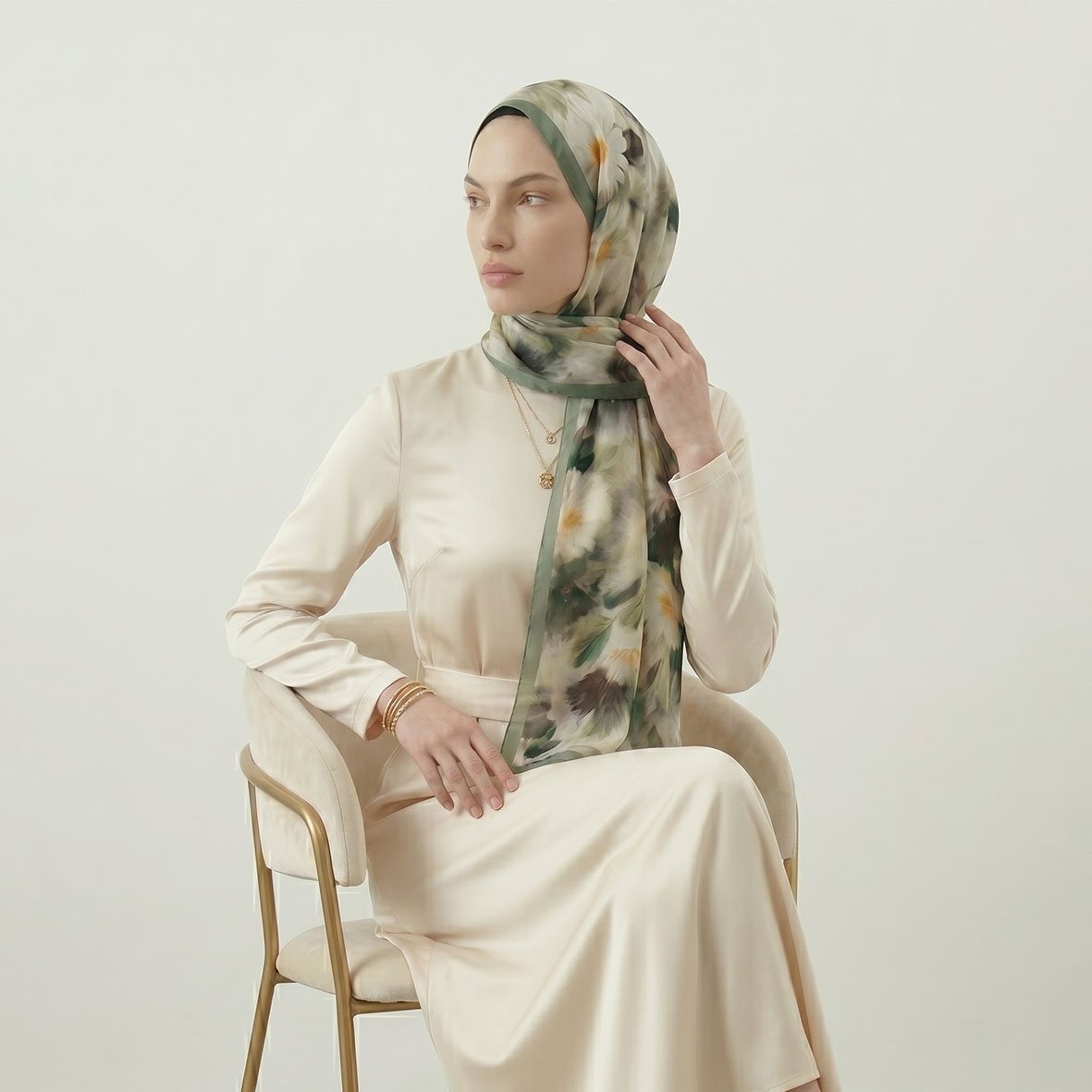 6263 - Fransız İpeği Şal