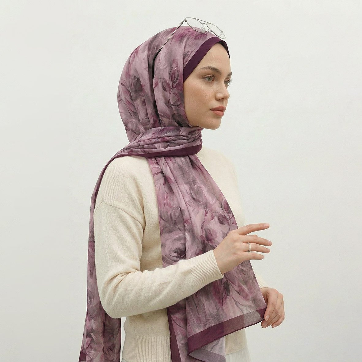 6285 - Fransız İpeği Şal