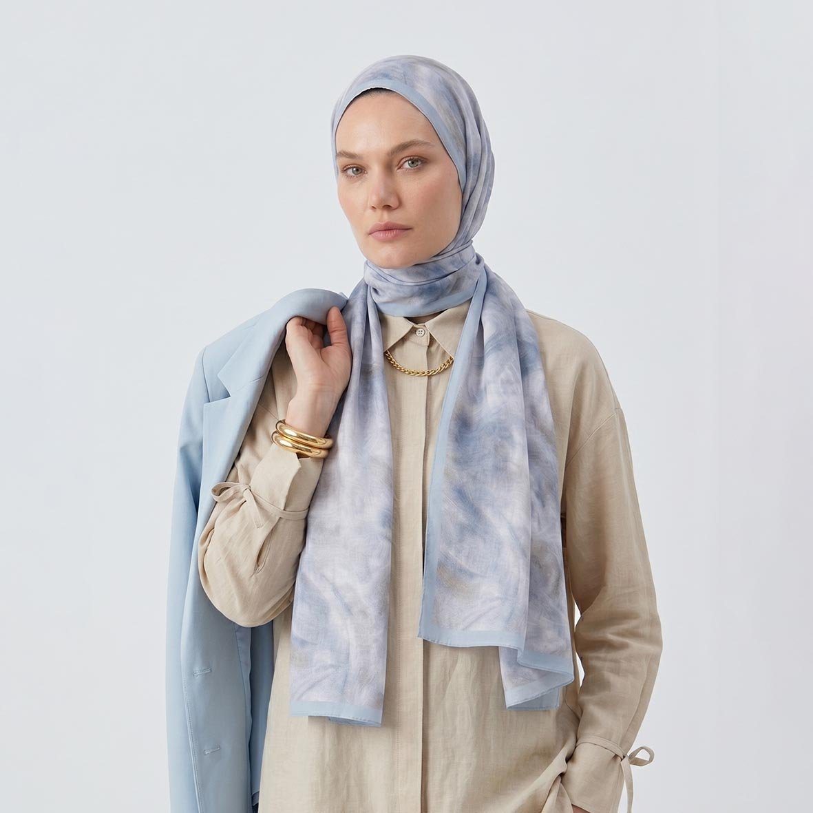 6295 - Fransız İpeği Şal