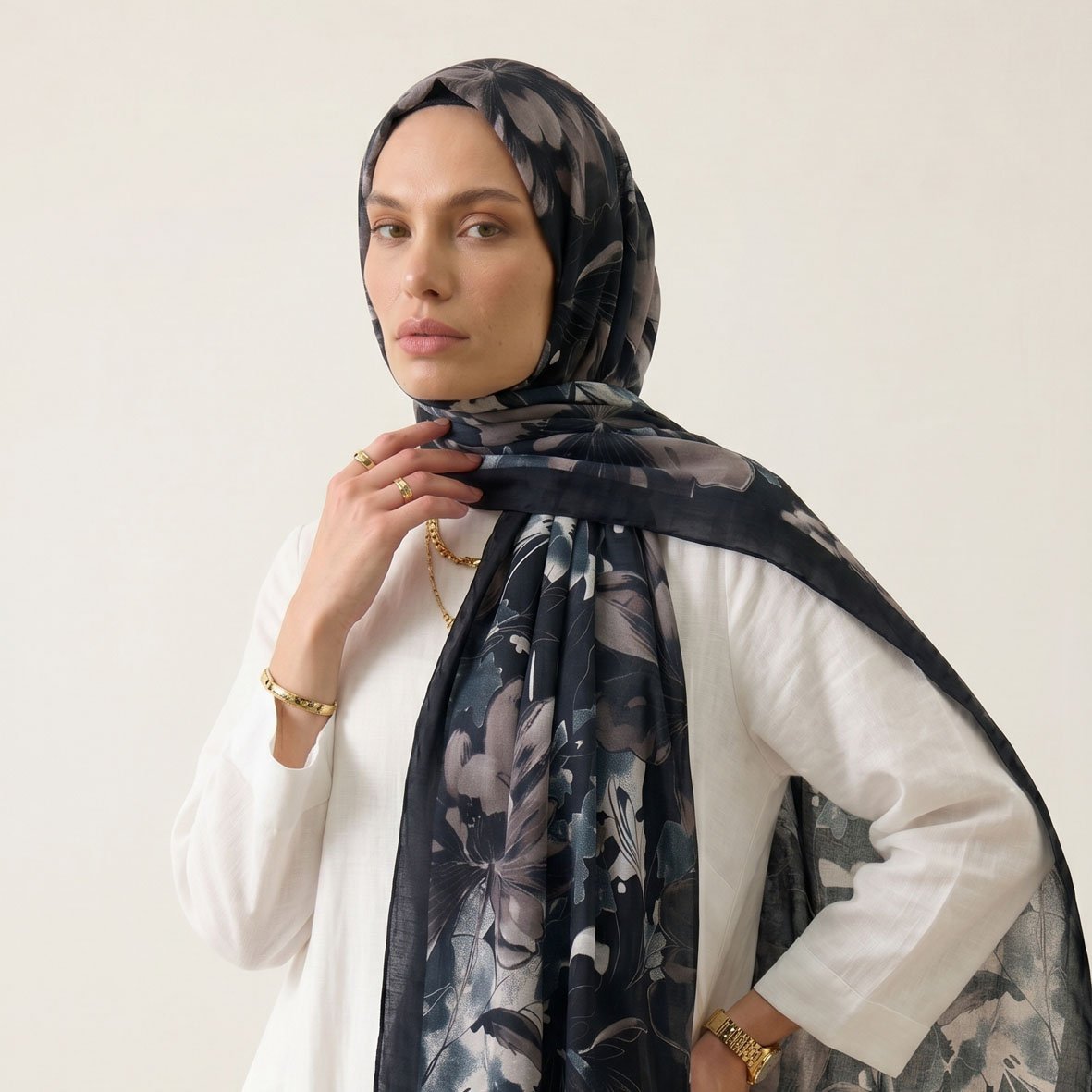 6395 - Soft Desenli Şal
