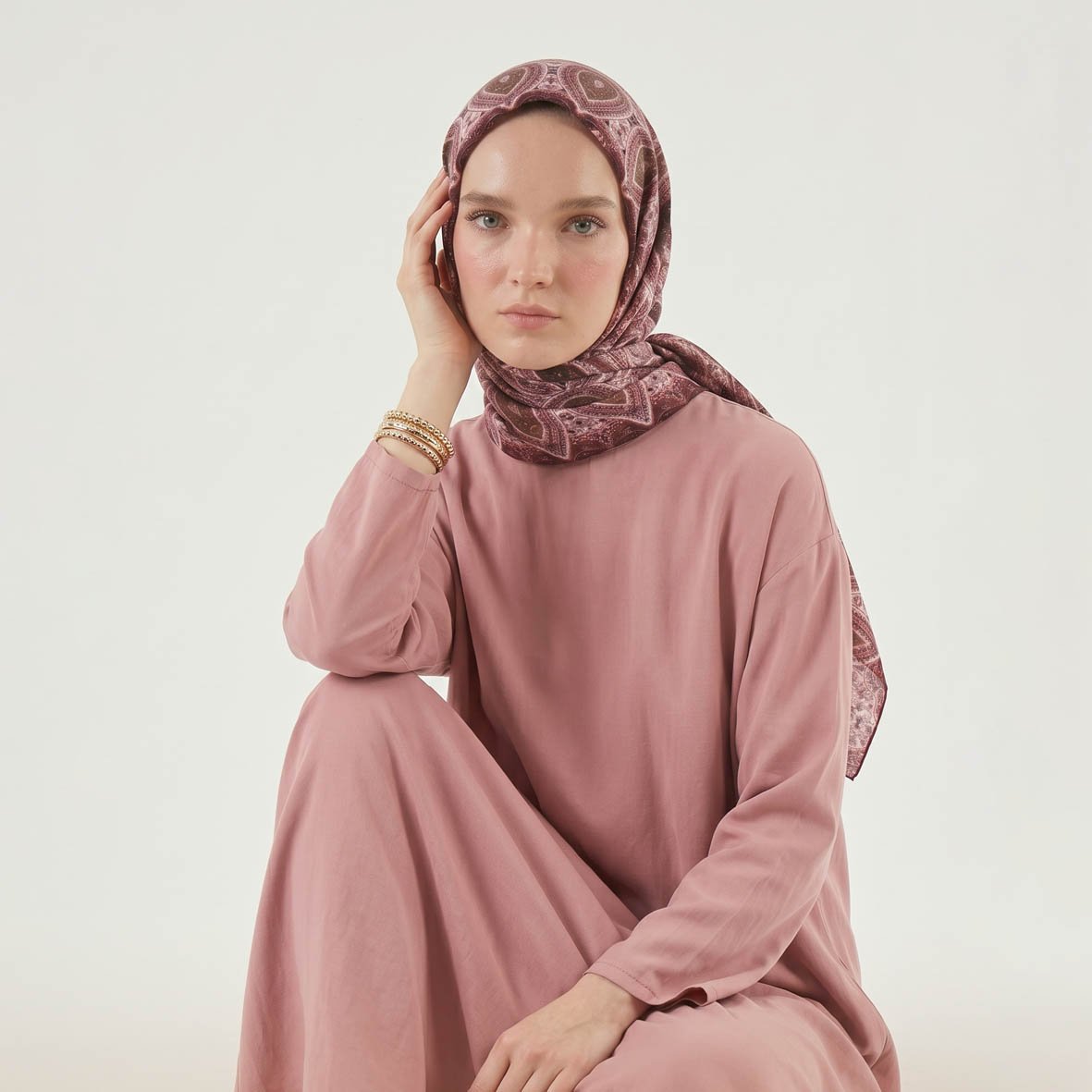 6367 - 120'Lik Fransız İpeği Eşarp