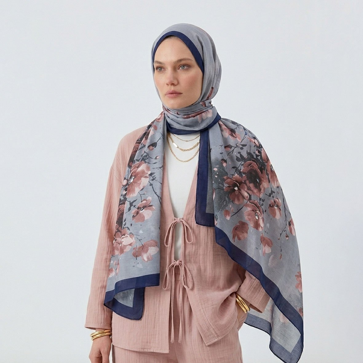 6396 - Soft Desenli Şal