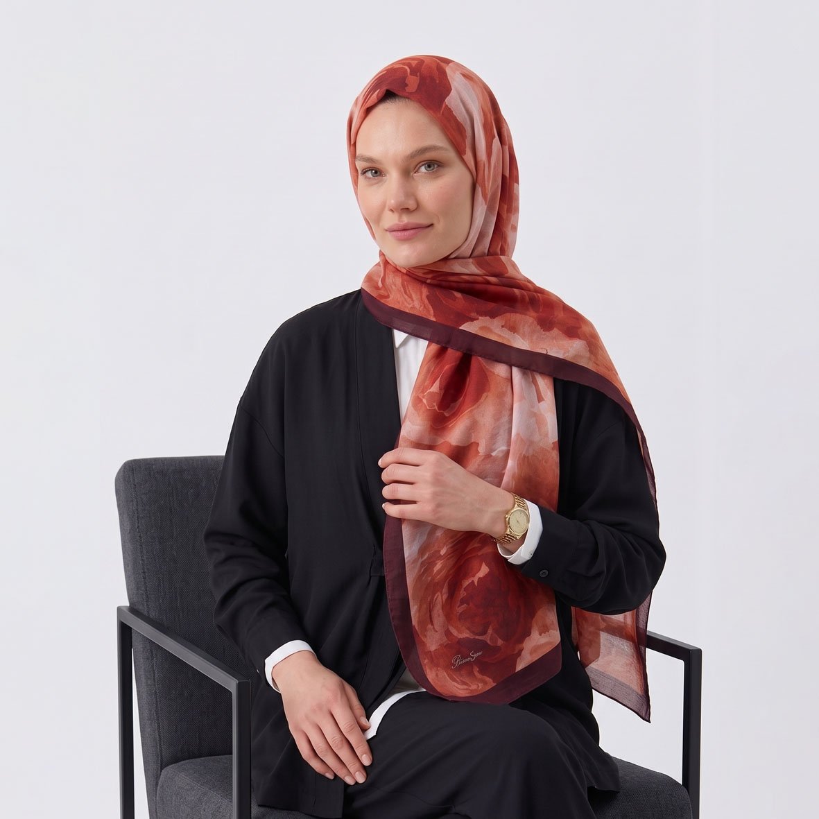 6463 - Fransız İpeği Şal