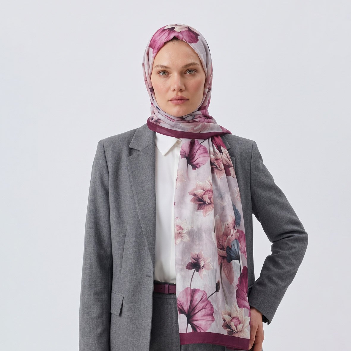 6467 - Fransız İpeği Şal