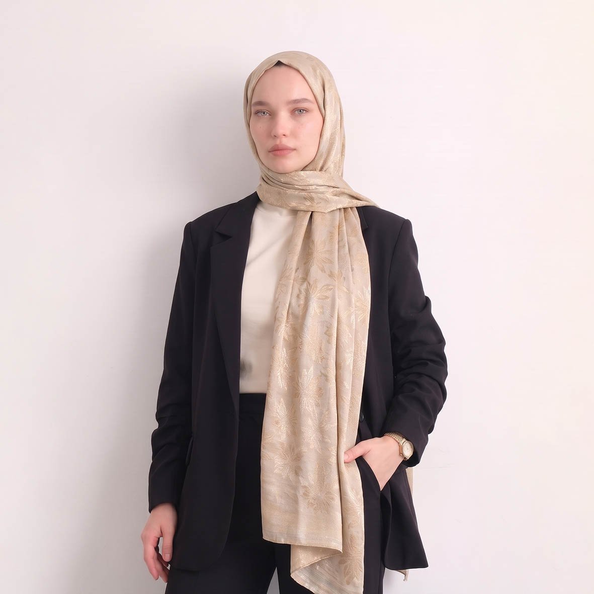 6537 - Naia Pamuk Şal - D.1