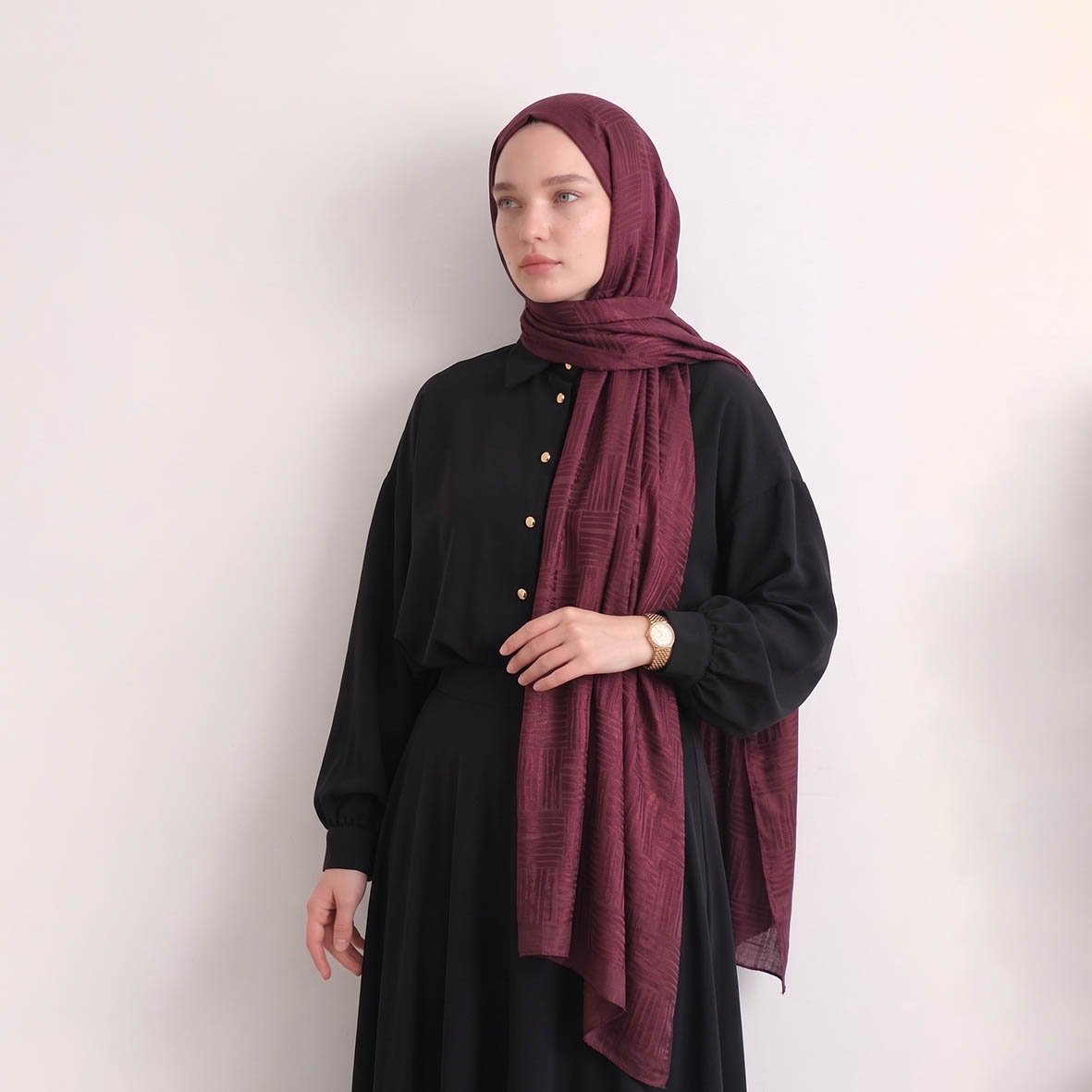 6537 - Naia Pamuk Şal - D.4